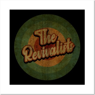 Circle Retro Vintage The Revivalists Posters and Art